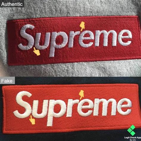 good fake supreme clothing|how to identify a fake supreme.